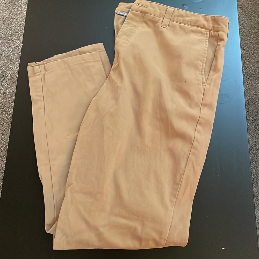Mr. Simple Slim Fit Chino in khaki.